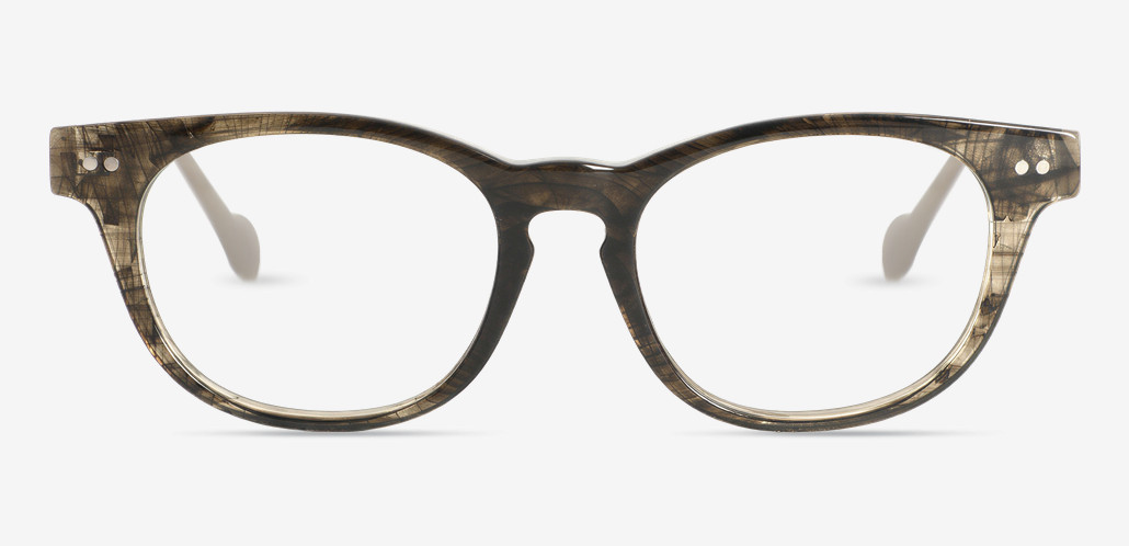 Hardy Black Square Glasses