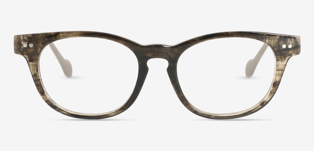 Hardy Black Square Glasses