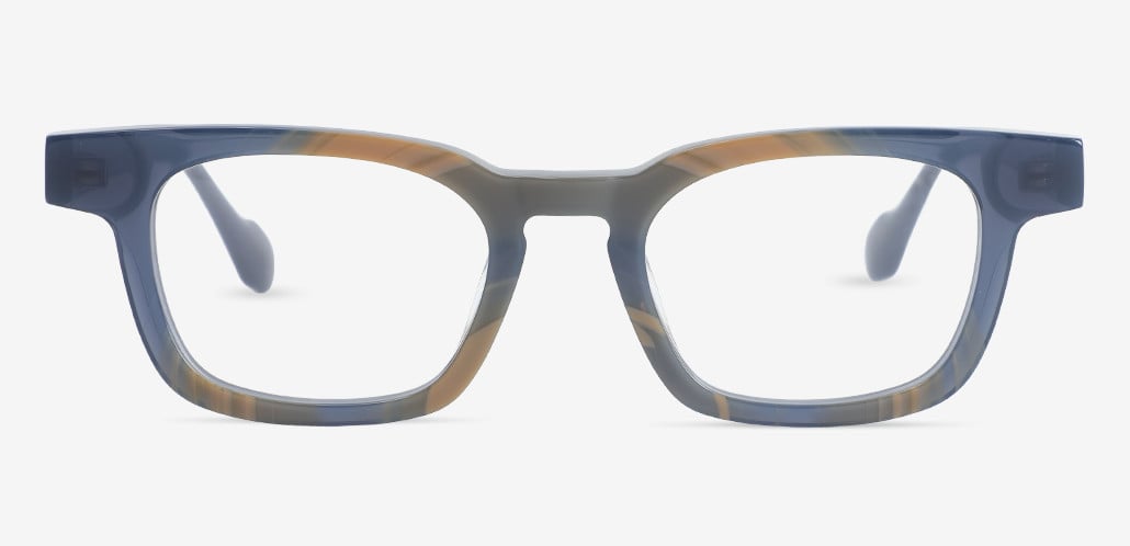 Earl Gray Square Glasses