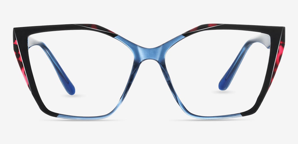 Whitehea Gafas Cat Eye Azules