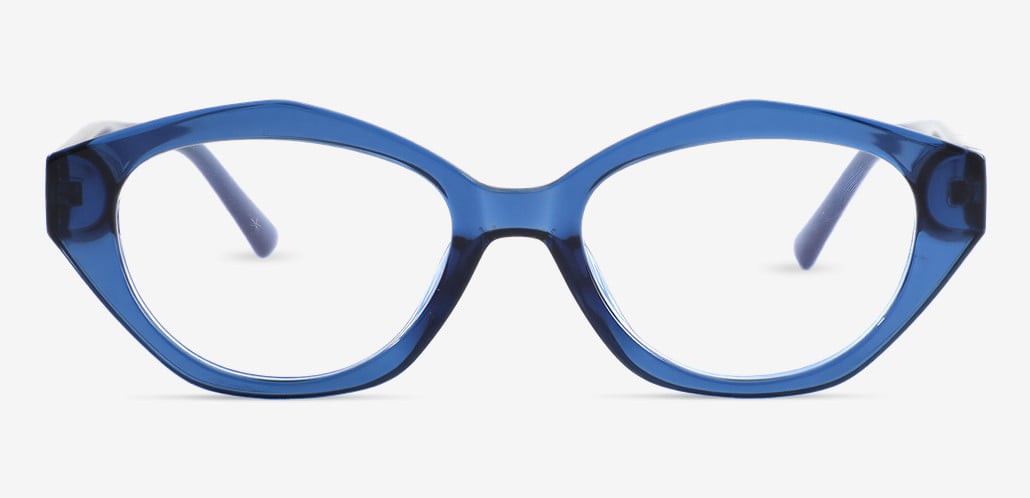 Bobby Blue Oval Glasses