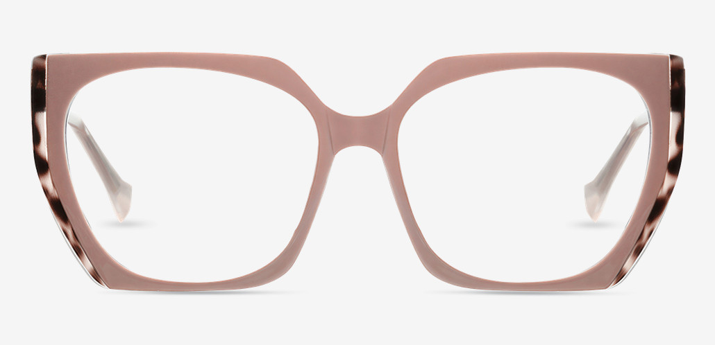 Sophy Pink Square Glasses