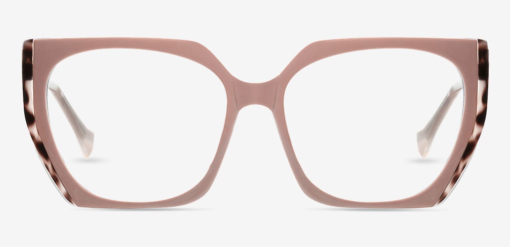 Sophy Pink Square Glasses