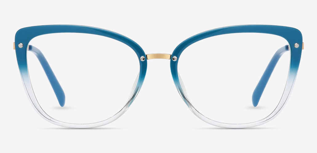 Church Gafas Cat Eye Azules