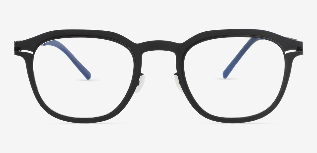 Claire Black Square Glasses