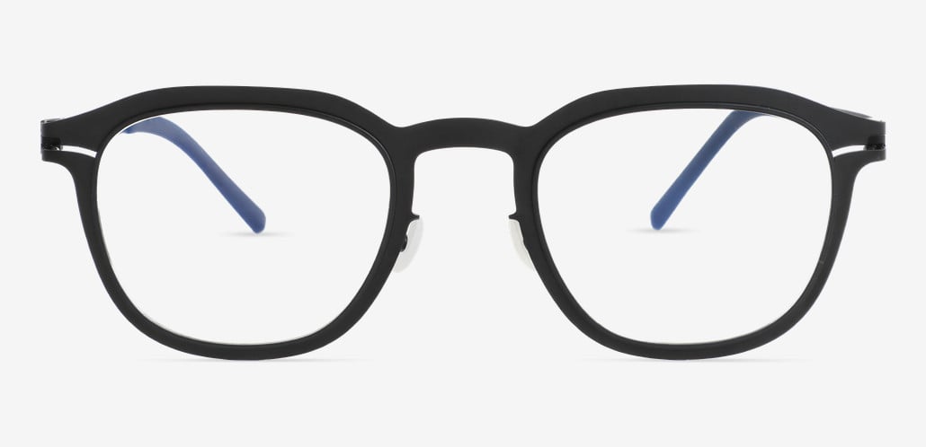 Claire Black Square Glasses