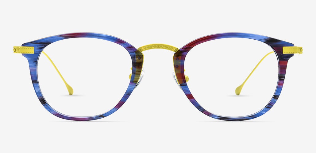 Rayleign Blue Square Glasses