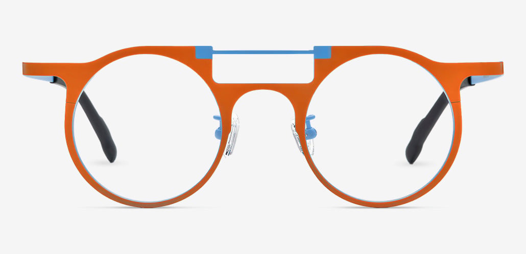Woolley Gafas Aviador Naranjas