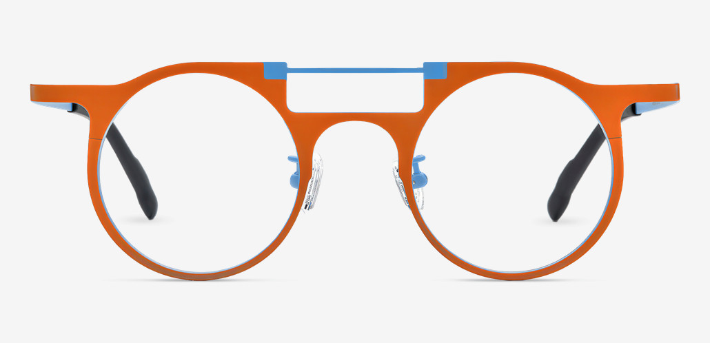 Woolley Gafas Aviador Naranjas