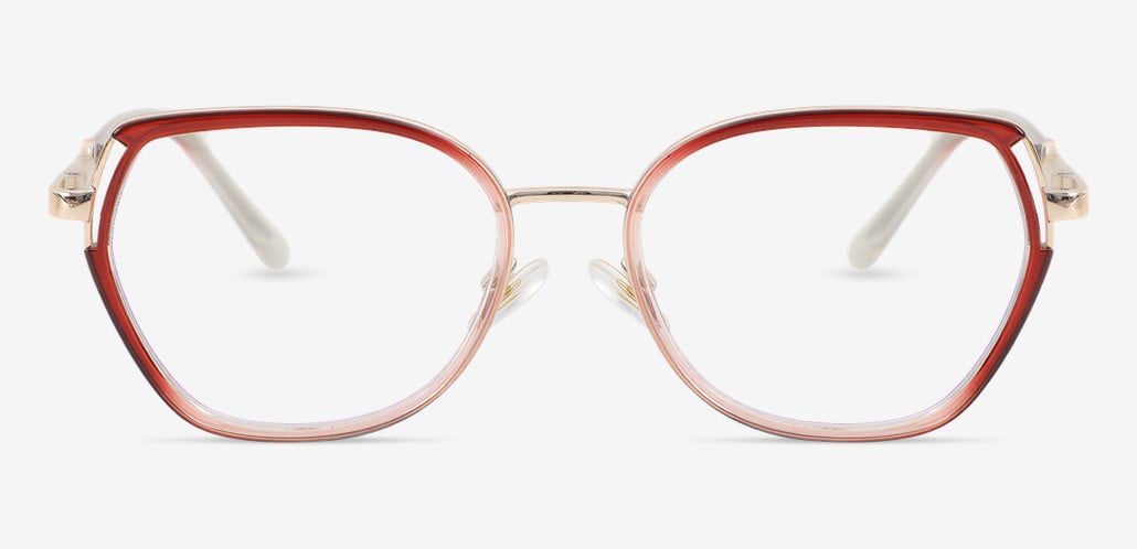 Bettina Red Cat Eye Glasses