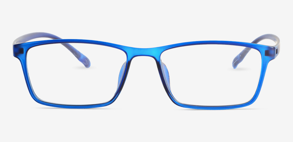 Madison Occhiali Rettangolari Blu