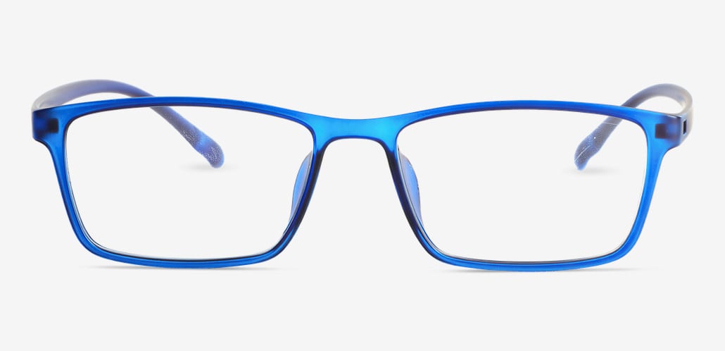 Madison Occhiali Rettangolari Blu