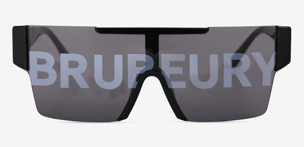 Whitman Gafas de sol Cuadradas Negras