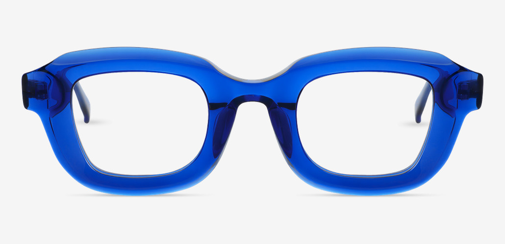 Lorraine Gafas Cuadradas Azules