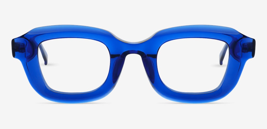 Lorraine Gafas Cuadradas Azules