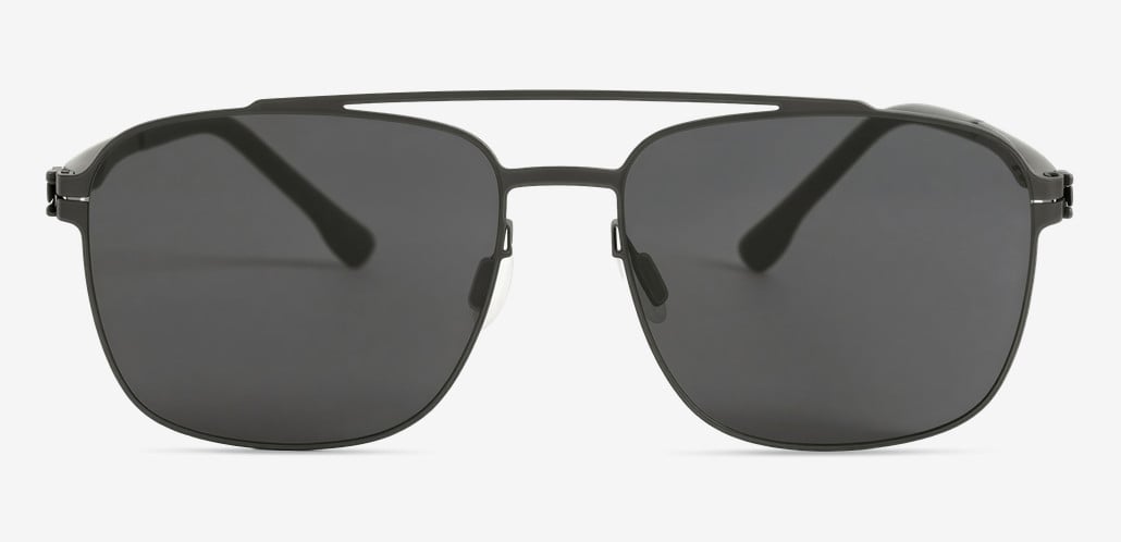 Waters Gafas de sol Aviador Negras