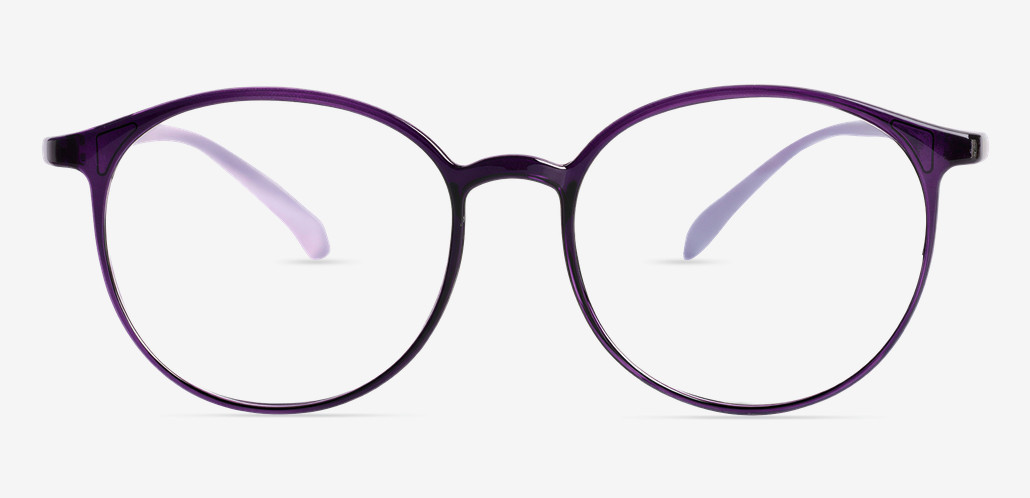 Ethel Gafas Redondas Moradas