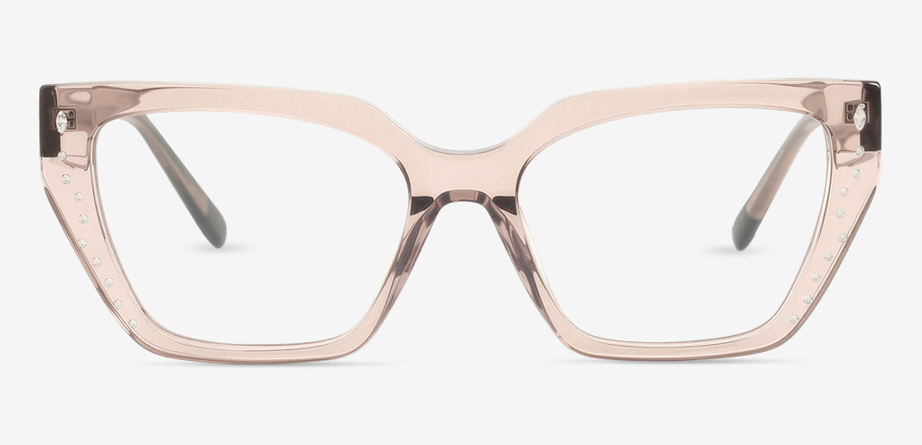 Davida Gafas Cat Eye Champán