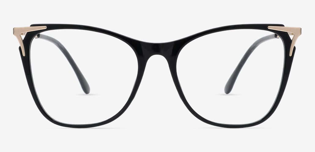 Jeromee Gafas Cat Eye Negras
