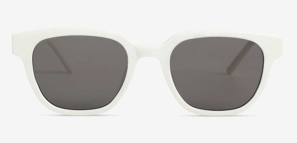 Isabella Gafas de sol Cuadradas Blancas