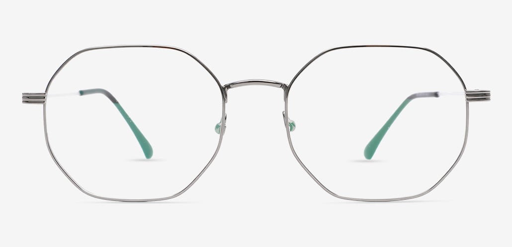 Trollpoe Gafas Geométricas Grises
