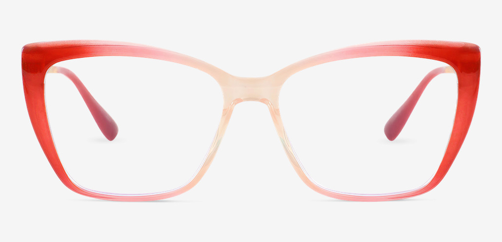 Elizabeth Gafas Cat Eye Rojas
