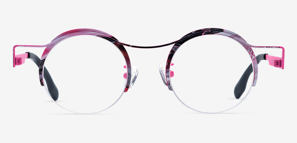 Christie Gafas Redondas Rosas