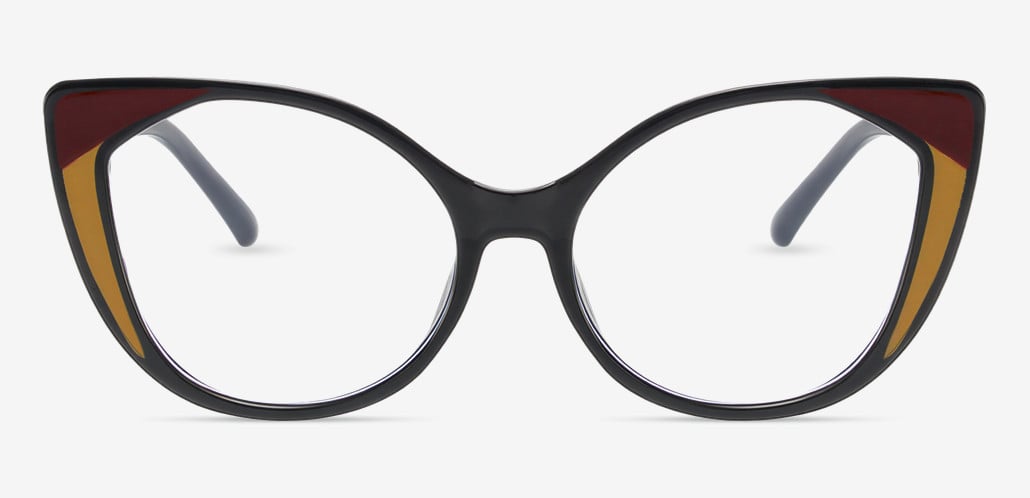 Moulton Gafas Cat Eye Negras