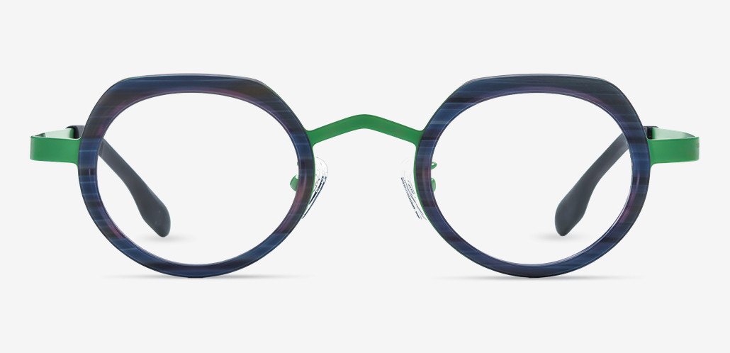 Congreve Gafas Redondas Azules