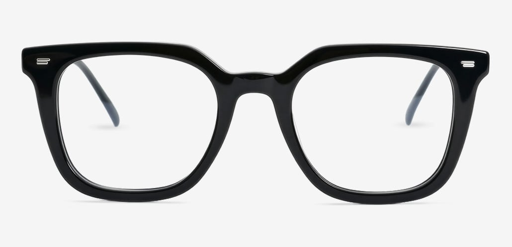 Grace Black Square Glasses