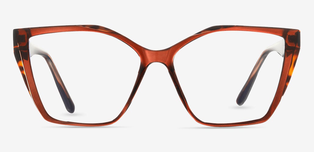 Whitehea Brown Cat Eye Glasses