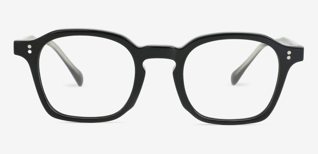Gilbert Black Square Glasses