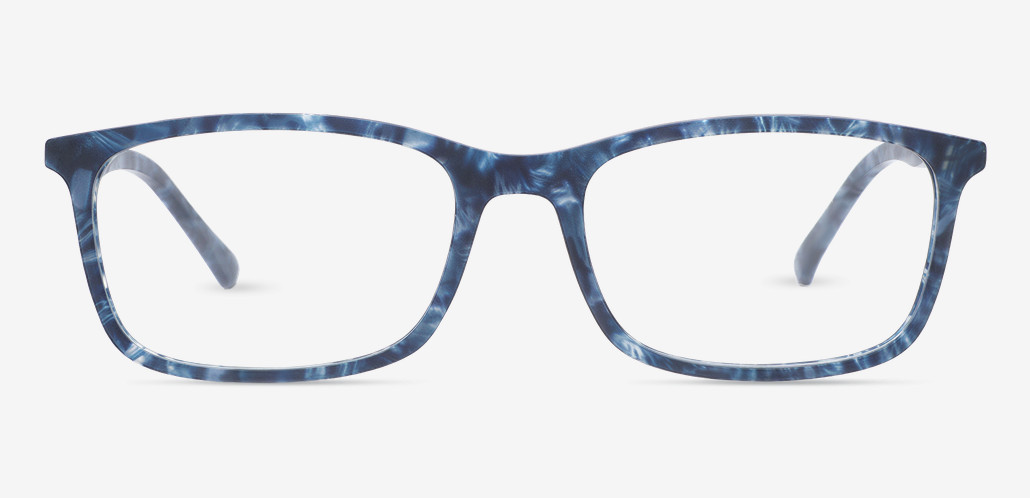 Baree Gafas Rectangulares Azules