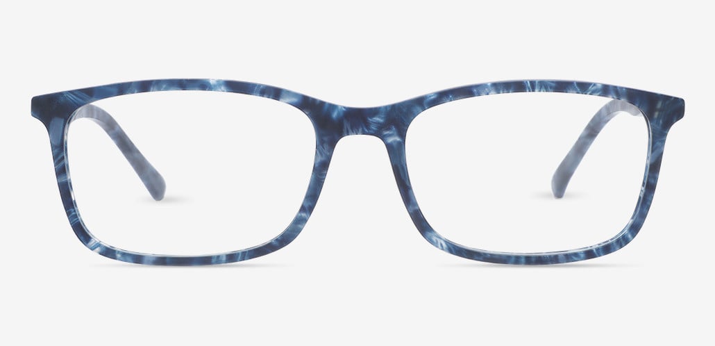 Baree Gafas Rectangulares Azules
