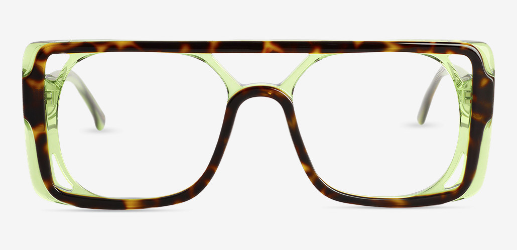 Richardso Occhiali Aviator Verdi