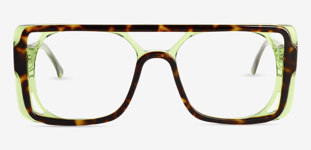 Richardso Occhiali Aviator Verdi