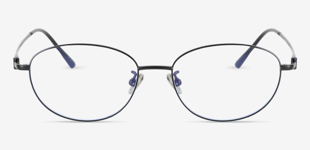 Nova Gafas Ovaladas Negras