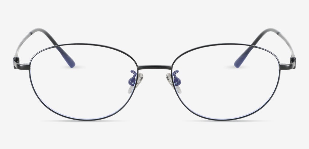 Nova Gafas Ovaladas Negras