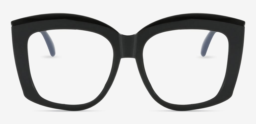 Baro Black Square Glasses