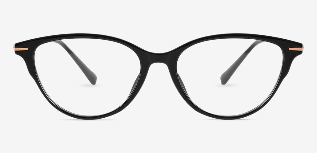 Josephine Black Cat Eye Glasses