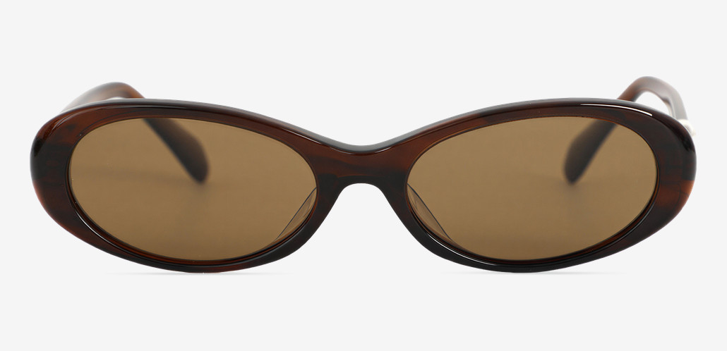 Mitchell Gafas de sol Ovaladas Marrones