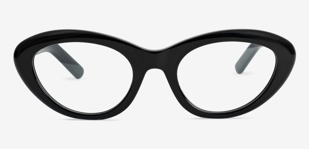 Wright Black Cat Eye Glasses