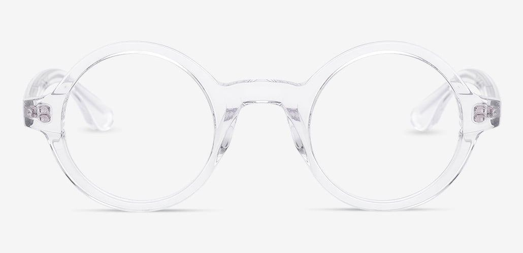 Amadeo Clear Round Glasses
