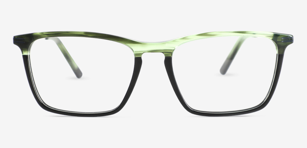Baker Gafas Rectangulares Negras