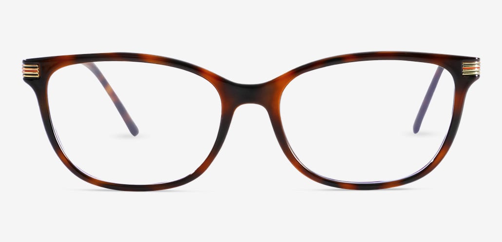 Dickens Gafas Rectangulares Carey