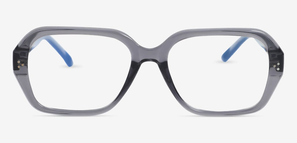 Aubrey Gray Square Glasses