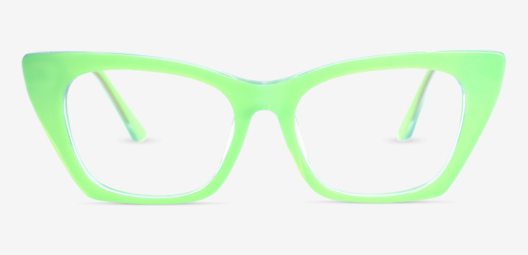 Ivy Green Cat Eye Glasses