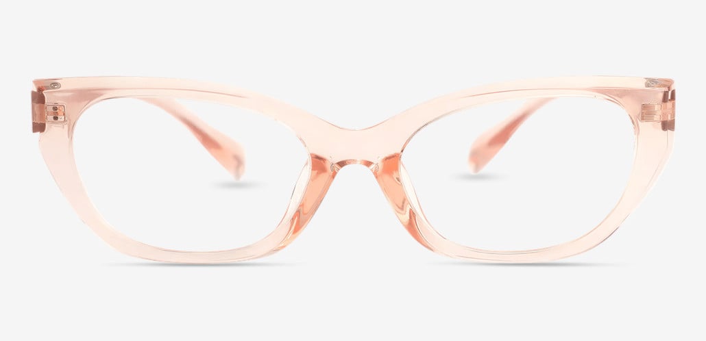 Faithe Pink Cat Eye Glasses