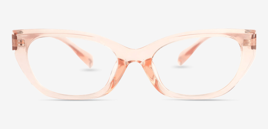 Faithe Pink Cat Eye Glasses