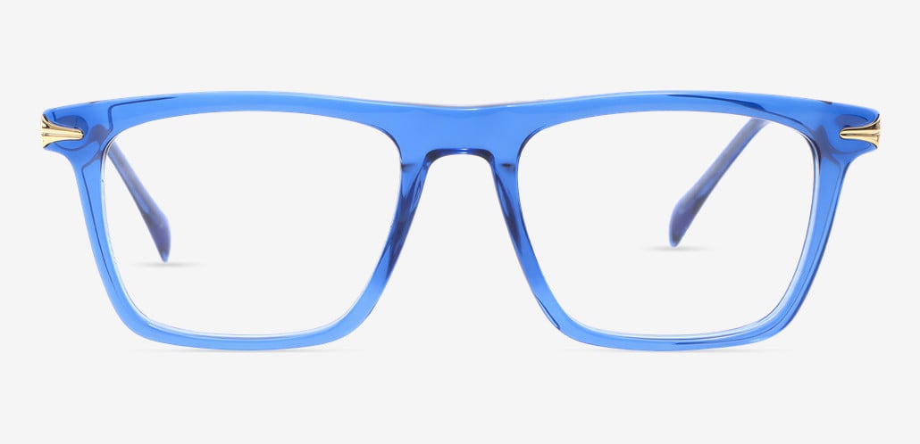 Huntingte Gafas Cuadradas Azules